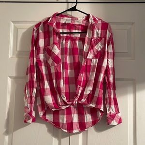 Kids plaid shirt